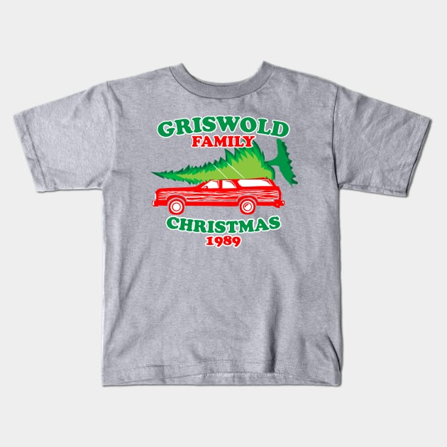 Griswold Family Christmas Kids T-Shirt by Christ_Mas0